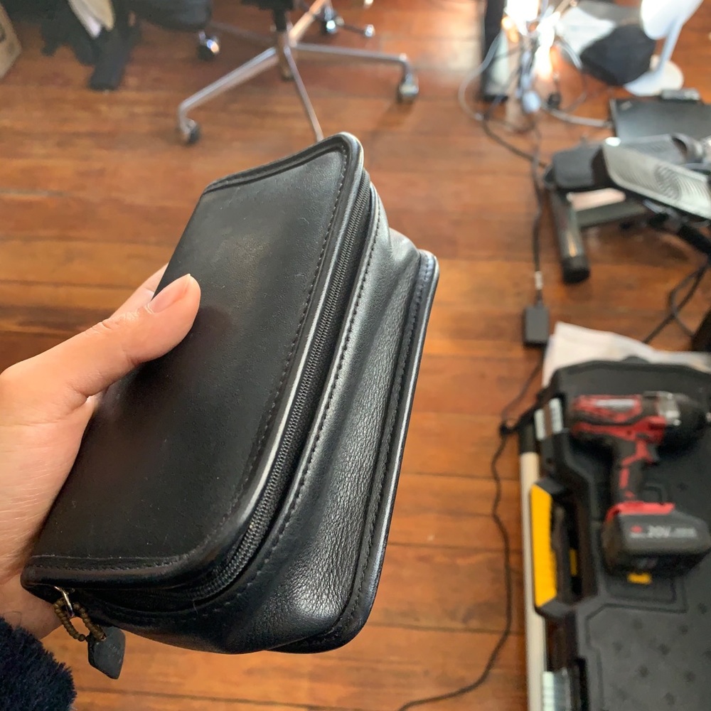 Coach Leather Pouch